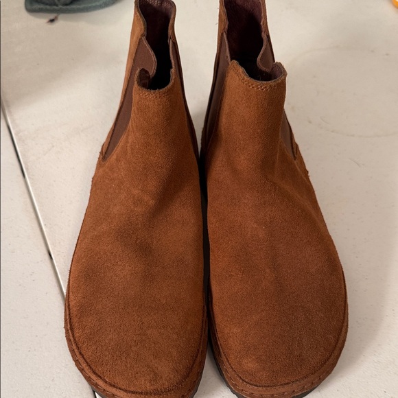 Chaco Shoes - Chaco Women's Suede Ankle Booties - Chestnut